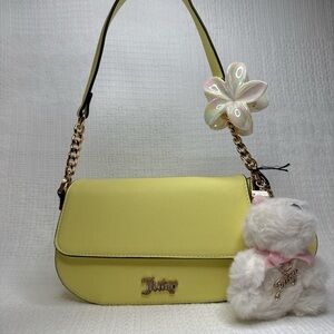 Juicy Couture Yellow Iris Stay Away Flap XBody ✨💛